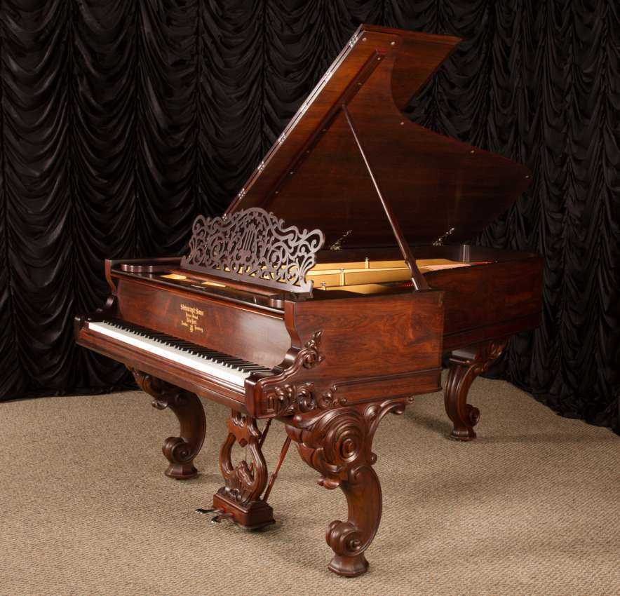 1869 Steinway piano with 88 keys