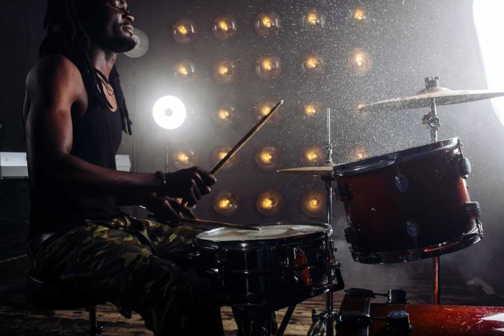 Rock drumming