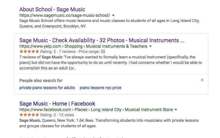 Music School Reviews
