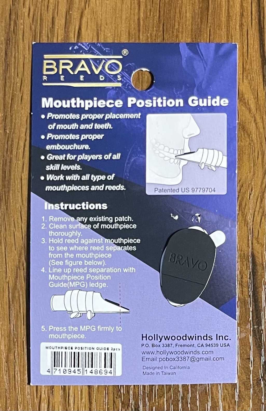 Clarinet mouthpiece cushion