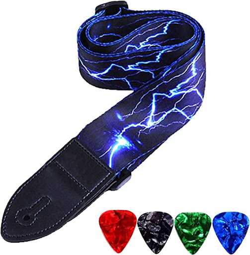 Electric guitar strap