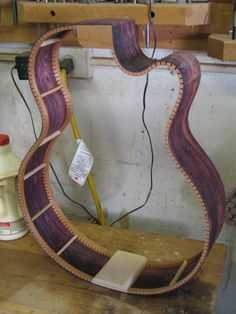 Guitar ribs, also know as the sides