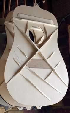 Huss & Dalton TD-M Guitar Bracing