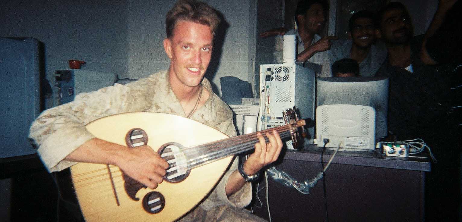 Even a war couldn't keep Sage away from music