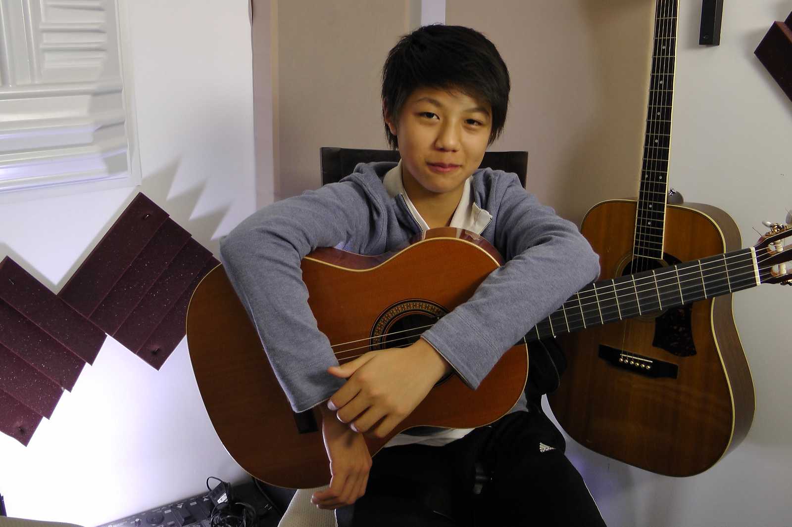 Justin guitar student