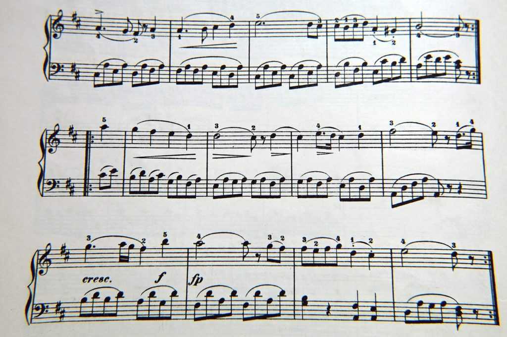 Sheet music