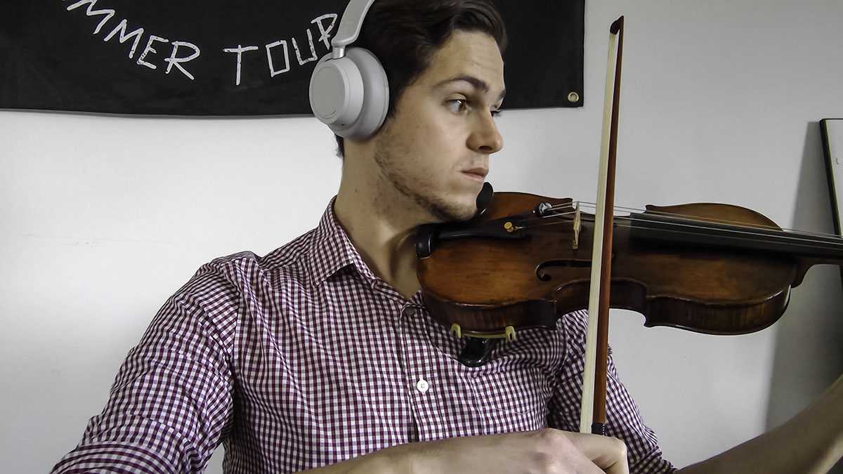 Bad Camera Angle for Violin