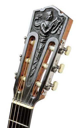Simplicio guitar head stock