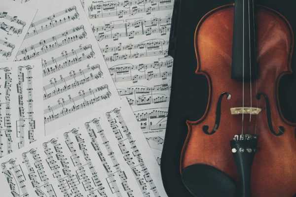 Cello and Music Notes