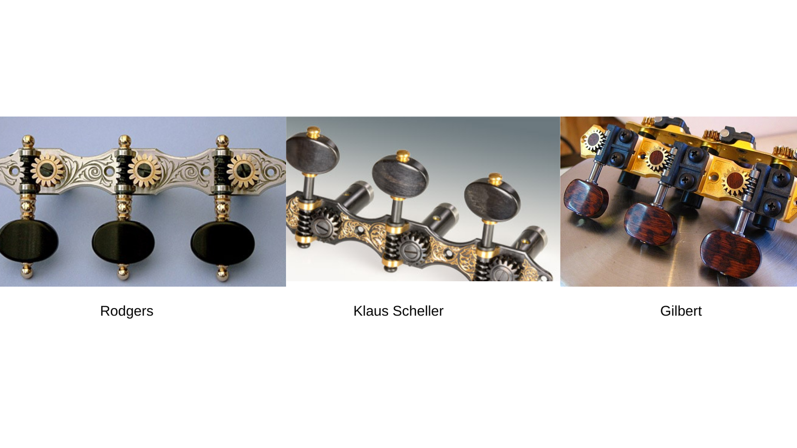 Tuning pegs
